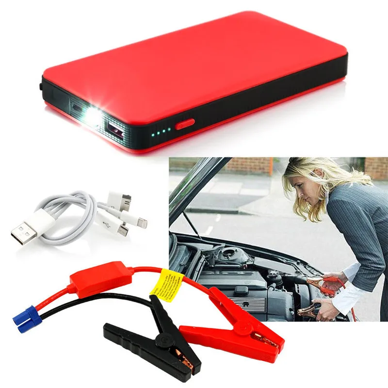8000mAh Jump Starter Battery Car Power Bank Battery Charger Vehicle External Start Support Emergency Starting For 12V Car
8000mAh Jump Starter Battery Car Power Bank Battery Charger Vehicle External Start Support Emergency Starting For 12V Car