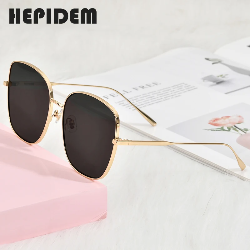 HEPIDEM Oversize Sunglasses Women 2020 Luxury Brand Fashion High Quality Big Alloy Sun Glasses Men with Mirror Nylon Lens 5020
HEPIDEM Oversize Sunglasses Women 2020 Luxury Brand Fashion High Quality Big Alloy Sun Glasses Men with Mirror Nylon Lens 5020