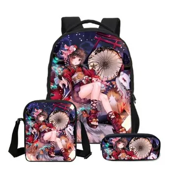 2020 New Hot Girls Cool Printing Backpacks School Bag New 3 PCS/SET Shoulder Bags Fashion 3D Anime Bookbag Children Backpacks
2020 New Hot Girls Cool Printing Backpacks School Bag New 3 PCS/SET Shoulder Bags Fashion 3D Anime Bookbag Children Backpacks