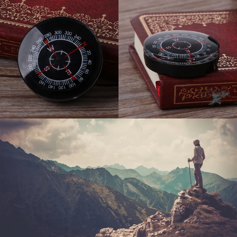 New Portable Mini Oiling Survival Button Compass Hiking Camping Practical Guider A6HC suit for camping
New Portable Mini Oiling Survival Button Compass Hiking Camping Practical Guider A6HC suit for camping