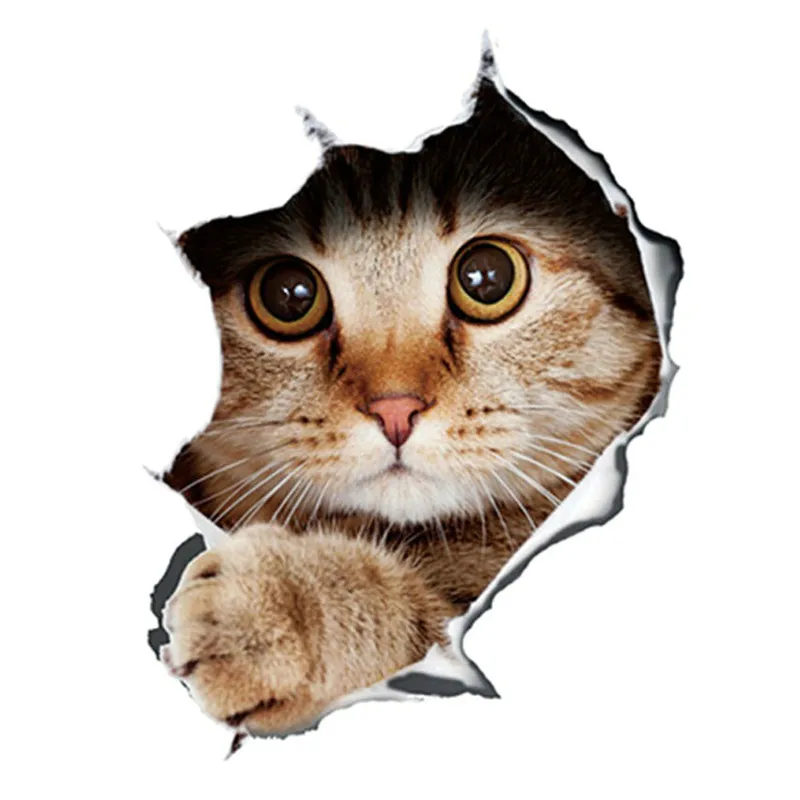 Car Stickers Decor Motorcycle Decals 3D Anime Funny Creative Personality Kitten Decorative Accessories Creative PVC,18cm*13cm
Car Stickers Decor Motorcycle Decals 3D Anime Funny Creative Personality Kitten Decorative Accessories Creative PVC,18cm*13cm