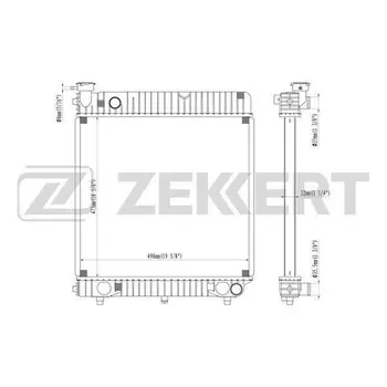 Radiator cooling. Dv. MB T1 (601) 86-T1 (602) 86 ZEKKERT mk-1012
Radiator cooling. Dv. MB T1 (601) 86-T1 (602) 86 ZEKKERT mk-1012