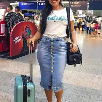 New Women's Jeans Skirt Ladies Zipper Tassel Sexy Slim Skirt New Fashion Fringe Women's Clothing High Quality Jean For Sexy 
New Women's Jeans Skirt Ladies Zipper Tassel Sexy Slim Skirt New Fashion Fringe Women's Clothing High Quality Jean For Sexy