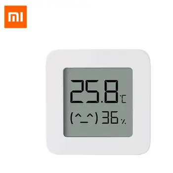 Xiaomi Mijia Smart Thermometer 2 Bluetooth Temperature Humidity Sensor LCD Digital Hygrometer Moisture Meter Work with Mijia APP
Xiaomi Mijia Smart Thermometer 2 Bluetooth Temperature Humidity Sensor LCD Digital Hygrometer Moisture Meter Work with Mijia APP