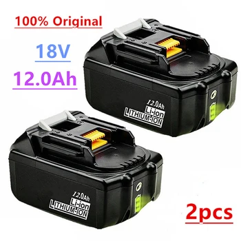Original For Makita 18V 12000mAh 12.0Ah Rechargeable Power Tools Battery with LED Li-ion Replacement LXT BL1860B BL1860 BL1850
Original For Makita 18V 12000mAh 12.0Ah Rechargeable Power Tools Battery with LED Li-ion Replacement LXT BL1860B BL1860 BL1850