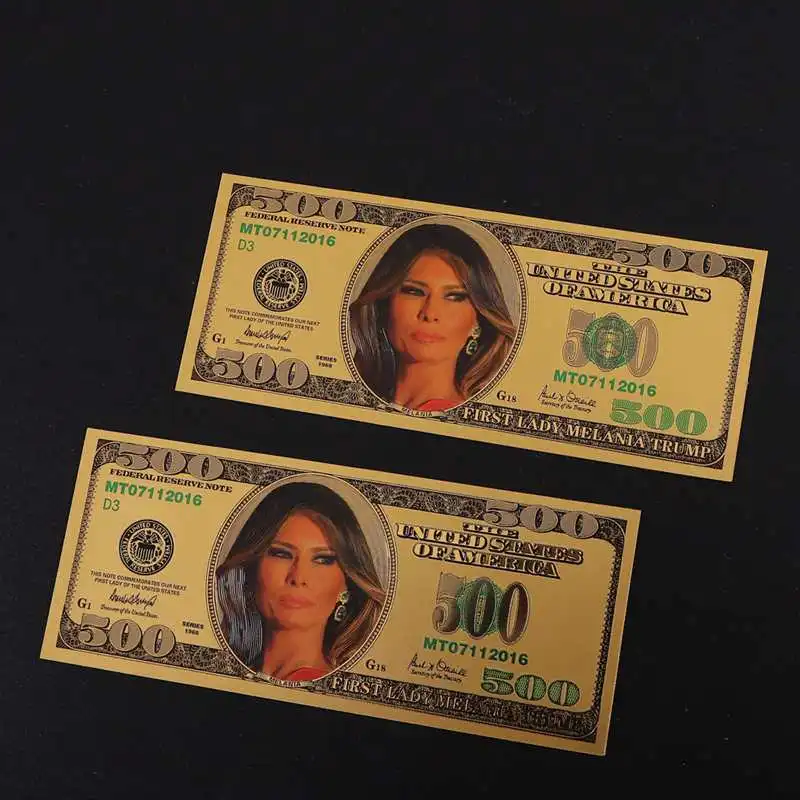 100 Donald Trump Melania 2020 First Couple Dollar Bill Presidential Novelty