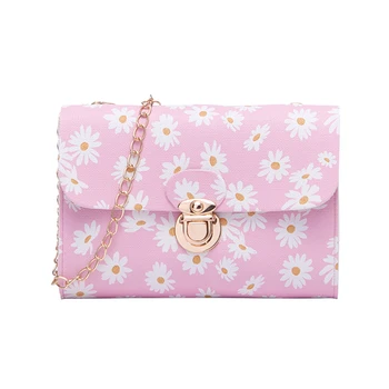 Daisy Flower Crossbody Bag PU Women Classic Texture Creative Delicate Chic Chain Small Square Shoulder Female Handbag
Daisy Flower Crossbody Bag PU Women Classic Texture Creative Delicate Chic Chain Small Square Shoulder Female Handbag