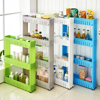 3 Layers Storage Plastic Sundries Rack Movable Interspace Storage Racks Refrigerator Space Rack with Roller Kitchen Organizer
3 Layers Storage Plastic Sundries Rack Movable Interspace Storage Racks Refrigerator Space Rack with Roller Kitchen Organizer