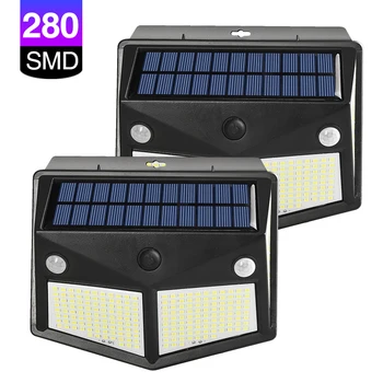 Solar Lamp Motion Sensor Night Light 280 LED Waterproof Garden Outdoor Courtyard Street Sensor Human Induction Light Wall Lamp
Solar Lamp Motion Sensor Night Light 280 LED Waterproof Garden Outdoor Courtyard Street Sensor Human Induction Light Wall Lamp