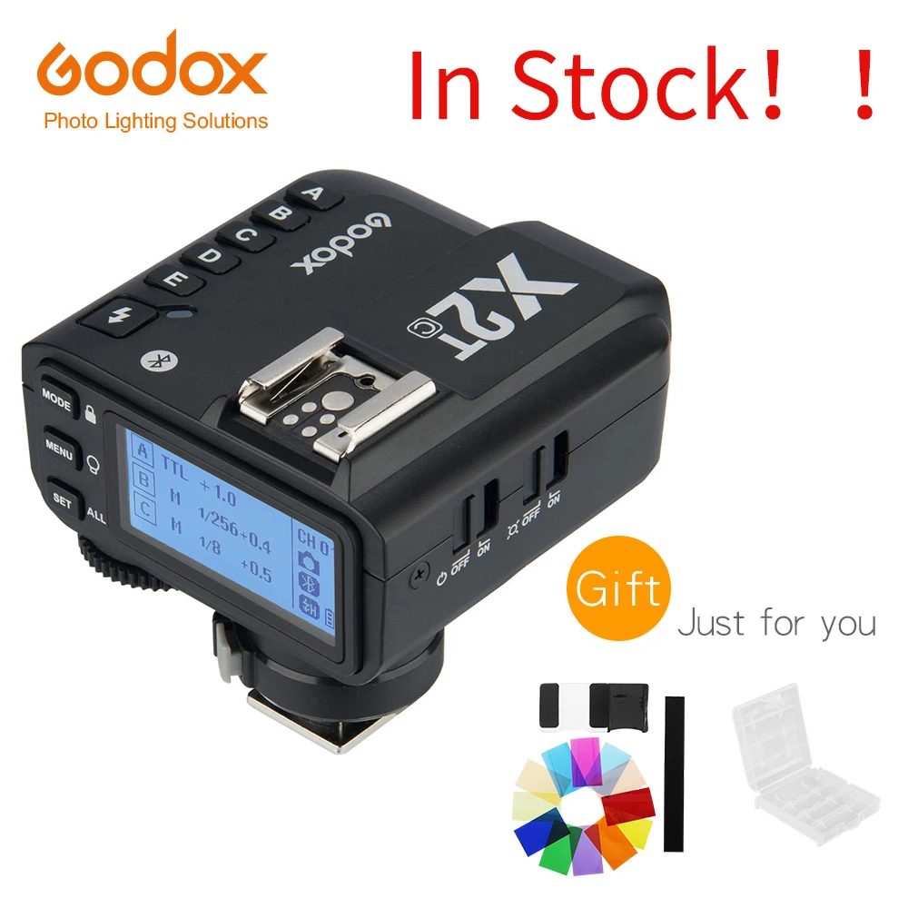 Godox X2T-C X2T-N X2T-S X2T-F X2T-O 2.4G Wireless Flash Trigger Transmitter TTL HSS for Canon Nikon Sony Fuji Olympus
Godox X2T-C X2T-N X2T-S X2T-F X2T-O 2.4G Wireless Flash Trigger Transmitter TTL HSS for Canon Nikon Sony Fuji Olympus