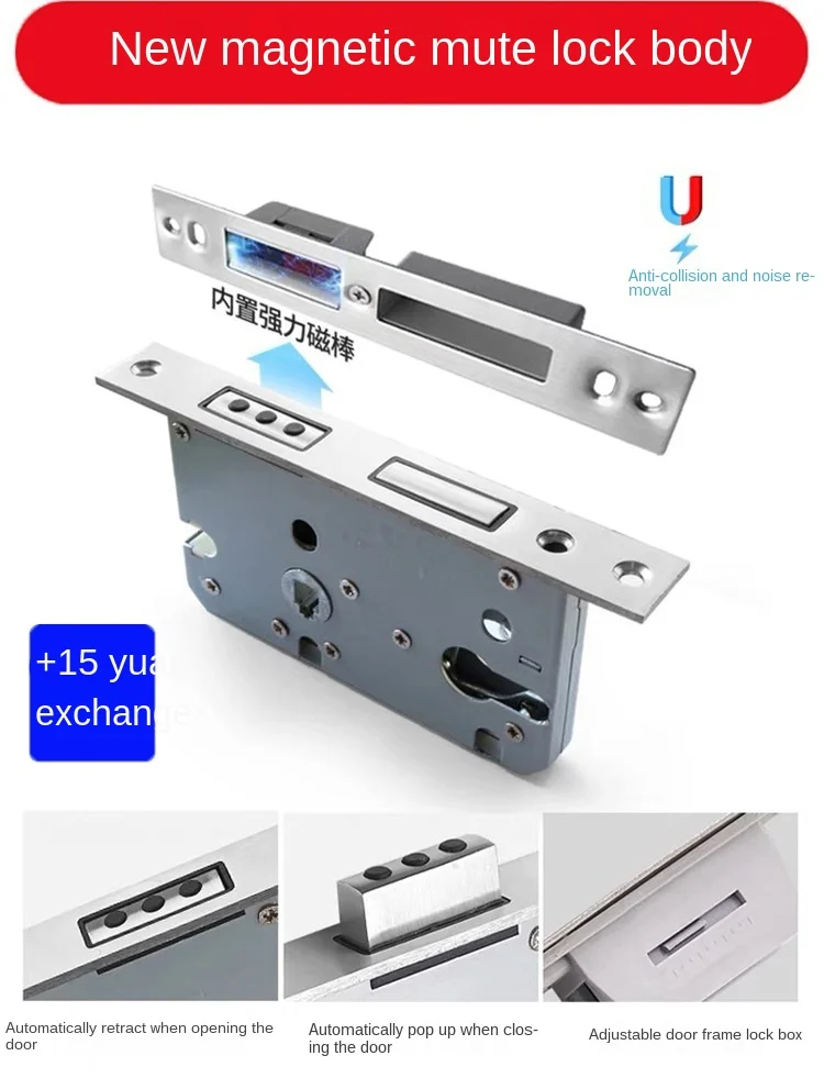 New magnetic lock body1
