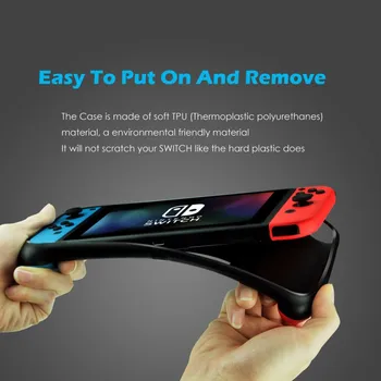 Controller Hand Grip Protective Silicone Case For Nintendo Switch Holder Comfortable TPU Back Cover For Switch Console
Controller Hand Grip Protective Silicone Case For Nintendo Switch Holder Comfortable TPU Back Cover For Switch Console