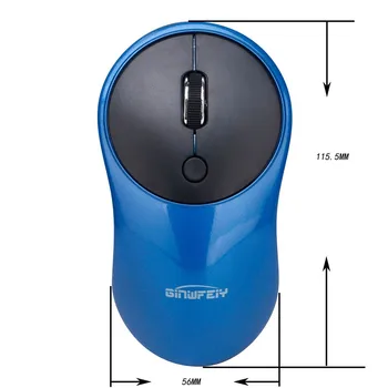 OMESHIN W10 2.4Ghz USB wireless mute mouse ergonomic design optical mute mouse adjustable wireless mouse portable computer mouse
OMESHIN W10 2.4Ghz USB wireless mute mouse ergonomic design optical mute mouse adjustable wireless mouse portable computer mouse