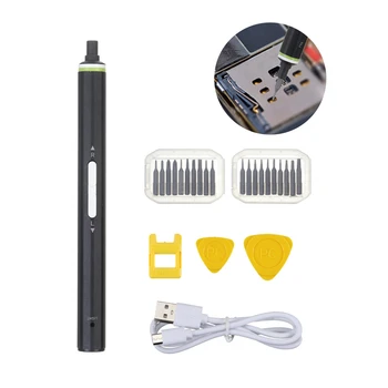Electric Screwdriver Precision Screwdriver Set Speed Li-ion Battery Power Cordless Screwdriver for Hand Repairing Tool
Electric Screwdriver Precision Screwdriver Set Speed Li-ion Battery Power Cordless Screwdriver for Hand Repairing Tool