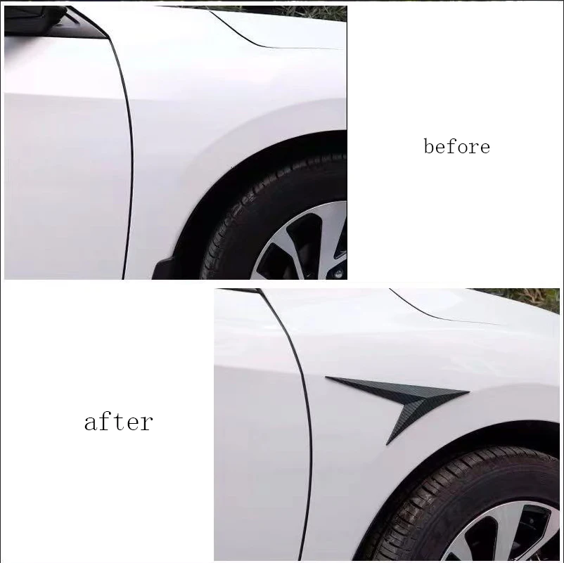Modified side label paste side wing shark carbon fiber body sticker decorative stickers for Honda Civic
Modified side label paste side wing shark carbon fiber body sticker decorative stickers for Honda Civic