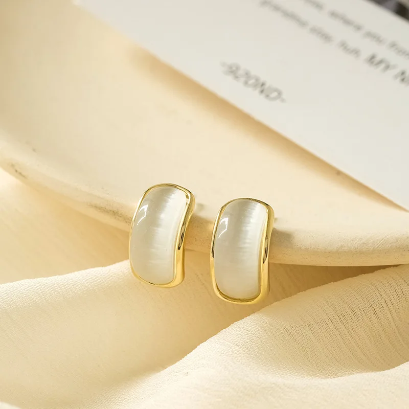 Fashion Geometric Square Earrings South Korean Temperament Simple Shiny Earrings Women Ins Wind Trend New Earrings
Fashion Geometric Square Earrings South Korean Temperament Simple Shiny Earrings Women Ins Wind Trend New Earrings