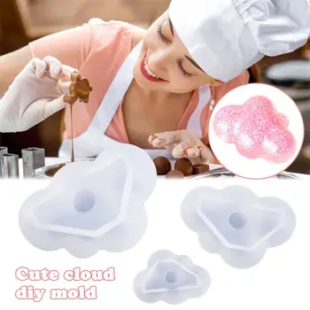 Silicone Mold Handicraft Cute 3D Cloud Mold DIY Kitchen Baking Tools Cake Decorative Tools for Cake Fondant Chocolate Making
Silicone Mold Handicraft Cute 3D Cloud Mold DIY Kitchen Baking Tools Cake Decorative Tools for Cake Fondant Chocolate Making