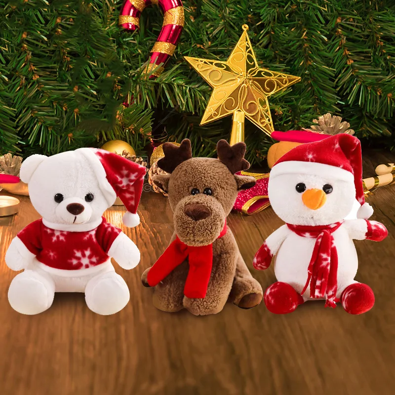 Christmas Series Pillow Doll Plush Toy Child Elk Pillow Creative Doll White Bear Christmas Snowman Gift Girl
Christmas Series Pillow Doll Plush Toy Child Elk Pillow Creative Doll White Bear Christmas Snowman Gift Girl
