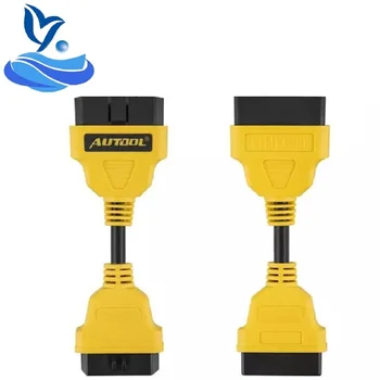 AUTOOL Car OBD 2 II Extension Cable Connector 16Pin 14cm Auto OBD2 Diagnostic Adapter Extend Wire For Launch X431 Airbag
AUTOOL Car OBD 2 II Extension Cable Connector 16Pin 14cm Auto OBD2 Diagnostic Adapter Extend Wire For Launch X431 Airbag