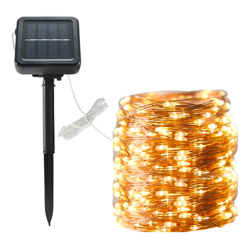200 Led Light Solar Waterproof 8 Function Mode Copper Wire Lamp String Christmas Decoration LED Light for Home Bedroom Decor
200 Led Light Solar Waterproof 8 Function Mode Copper Wire Lamp String Christmas Decoration LED Light for Home Bedroom Decor