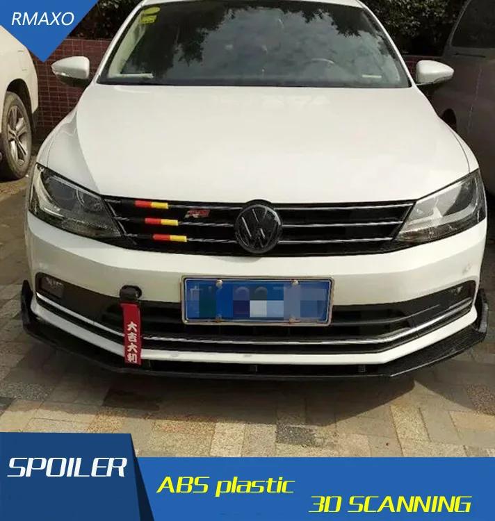 Для VW jetta тела комплект спойлер 2016-2018 для Sagitar АБС задняя губа задний переднего
