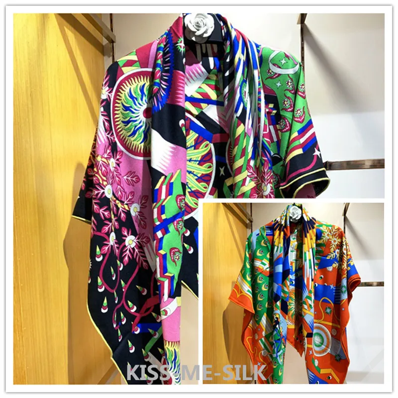 KMS Pegasus all-match large square scarf velvet cashmere scarf soft comfortable and warm shawl Winter for Women 135*135cm/170g
KMS Pegasus all-match large square scarf velvet cashmere scarf soft comfortable and warm shawl Winter for Women 135*135cm/170g