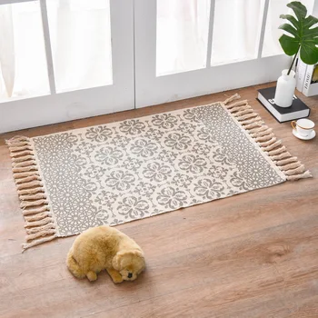 Hot Sale anti-slip mats tassel printed Rectangular Mat 60*90cm Entrance Doormats Washable Kitchen Floor Pad Bathroom
Hot Sale anti-slip mats tassel printed Rectangular Mat 60*90cm Entrance Doormats Washable Kitchen Floor Pad Bathroom
