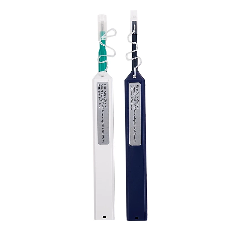 Fiber Optic Cleaning Kit With 1.25/2.5mm Fiber Cleaner Pen Cleaner Cassette Ftth 