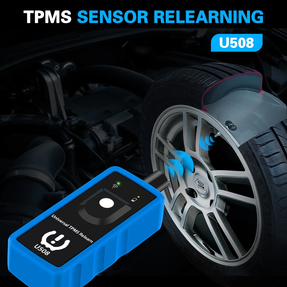 Car Tyre Pressure Sensor Reset TPMS Relearn Tool U508 Universal for Tire Rotation Learning Mode 2020 Automotive Scanner EL50448
Car Tyre Pressure Sensor Reset TPMS Relearn Tool U508 Universal for Tire Rotation Learning Mode 2020 Automotive Scanner EL50448
