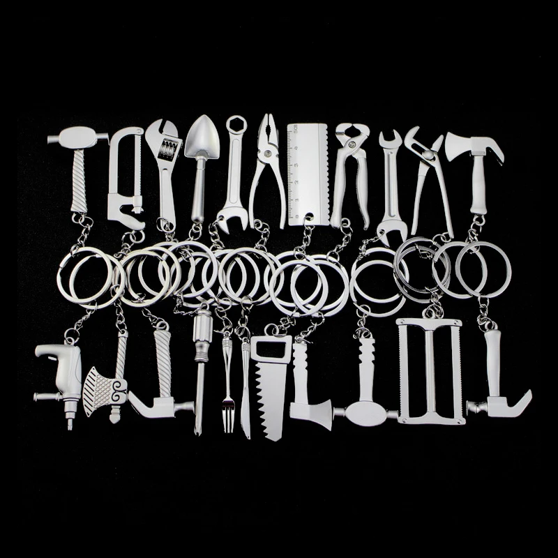EDC Keychains For Men Bag Charm KeyRing Outdoor Mini Tool Model Pocket Ruler Hammer Axe Wrench Pliers Shovel Pendant Key Chains
EDC Keychains For Men Bag Charm KeyRing Outdoor Mini Tool Model Pocket Ruler Hammer Axe Wrench Pliers Shovel Pendant Key Chains