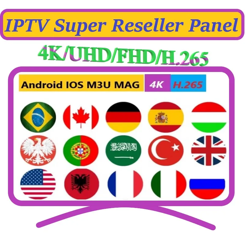 Subscribes 1 Year IPTV Live European Account Distributor Albanian Bulgaria Denmark France Germany Italian VOD M3U
Subscribes 1 Year IPTV Live European Account Distributor Albanian Bulgaria Denmark France Germany Italian VOD M3U