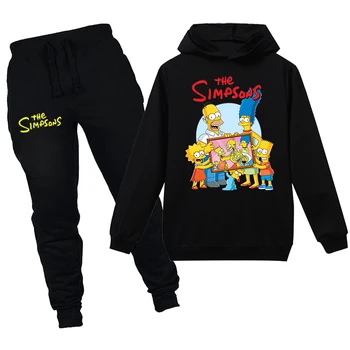 2020 Fashion The Simpsons Children Hoodies Pants 2pcs Sets Boys Sweatshirts Baby Clothing Girls Long Sleeved Casual Kids Clothes
2020 Fashion The Simpsons Children Hoodies Pants 2pcs Sets Boys Sweatshirts Baby Clothing Girls Long Sleeved Casual Kids Clothes