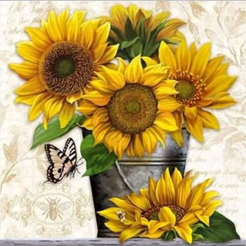 Flower Vase 5D Diamond Painting Cross Stitch Full Round Resin Mosaic Diamond Embroidery Paint Sun Flower Home Decor Z04
Flower Vase 5D Diamond Painting Cross Stitch Full Round Resin Mosaic Diamond Embroidery Paint Sun Flower Home Decor Z04