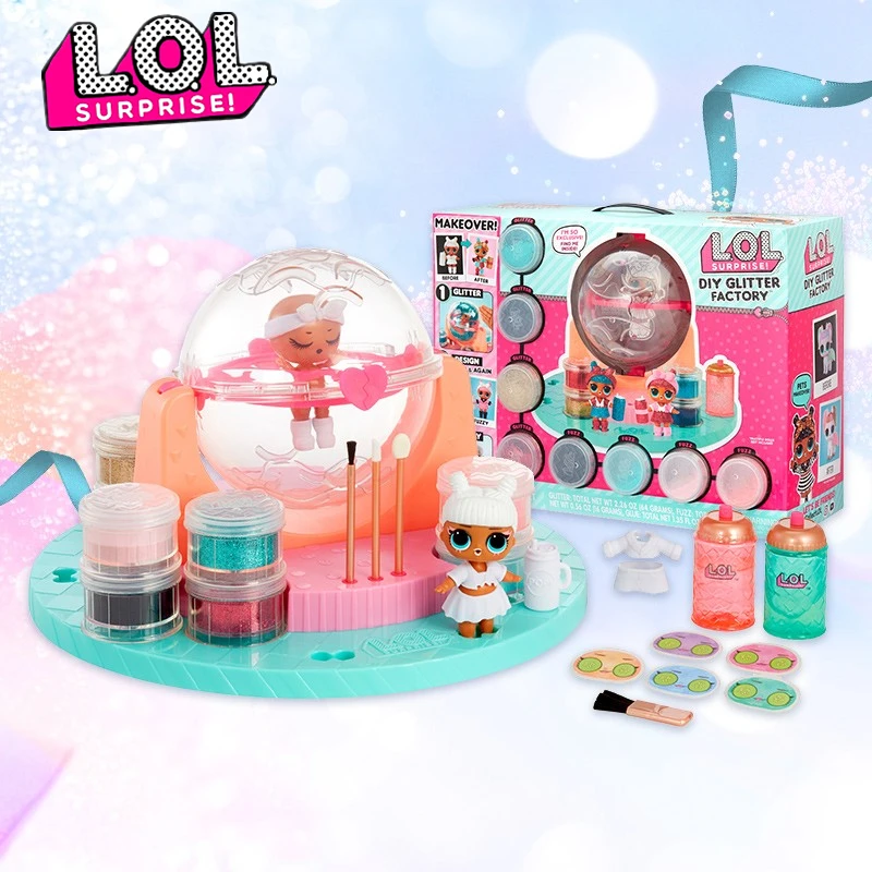 Original lol Surprise Doll DIY Glitter Factory Fashion Doll Set Toy Limited Collection Blind Box Boy and Girl Toys Kids Gifts
Original lol Surprise Doll DIY Glitter Factory Fashion Doll Set Toy Limited Collection Blind Box Boy and Girl Toys Kids Gifts