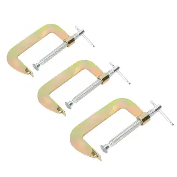 3pcs C Clamp G Clamp Woodworking Welding Hand Grip Holder Carpenter Tool 
3pcs C Clamp G Clamp Woodworking Welding Hand Grip Holder Carpenter Tool