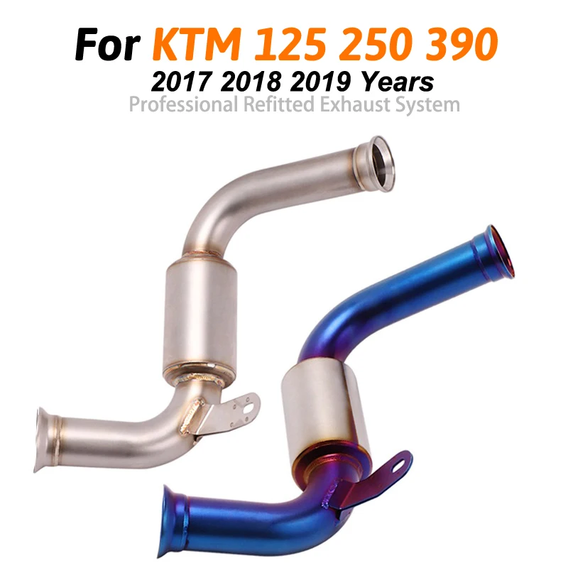 Slip On For KTM 125 250 390 DUKE 125 250 390 RC390 2017 2018 2019 Motorcycle Exhaust Escape Connection Middle Link Pipe
Slip On For KTM 125 250 390 DUKE 125 250 390 RC390 2017 2018 2019 Motorcycle Exhaust Escape Connection Middle Link Pipe