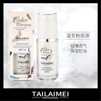 TLM NEW Foundation 40ml Makeup Color Changing Liquid Foundation Matte High Coverage Concealer Cream Base maquiagem
TLM NEW Foundation 40ml Makeup Color Changing Liquid Foundation Matte High Coverage Concealer Cream Base maquiagem