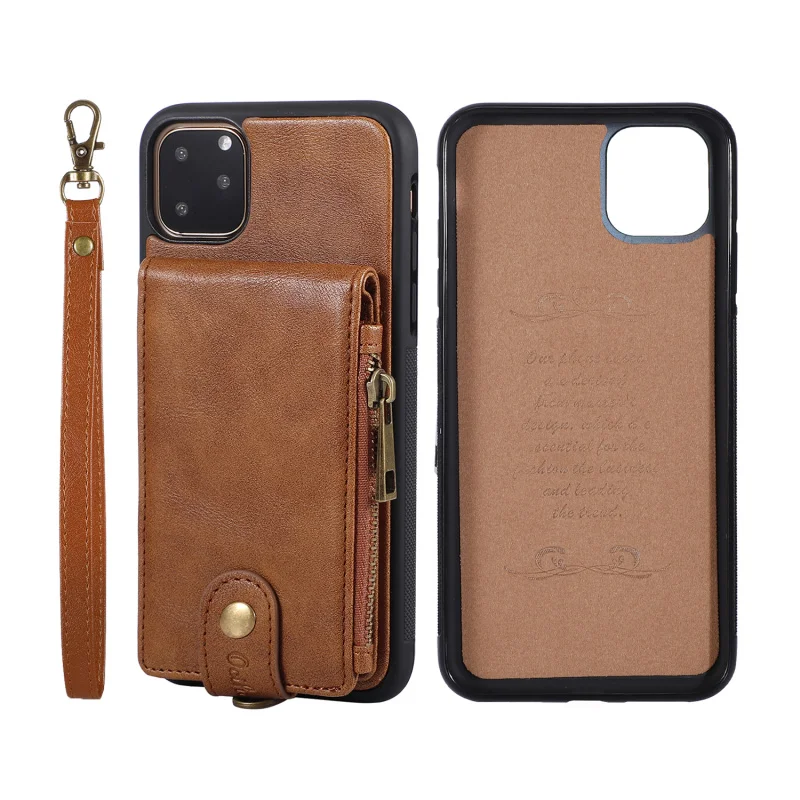 Multi-functional Mobile Phone Cases Bags For iPhone 11/ Pro/ Max Multi Card Slots Zipper Wallet Lanyard Leather & Silicone Case
Multi-functional Mobile Phone Cases Bags For iPhone 11/ Pro/ Max Multi Card Slots Zipper Wallet Lanyard Leather & Silicone Case