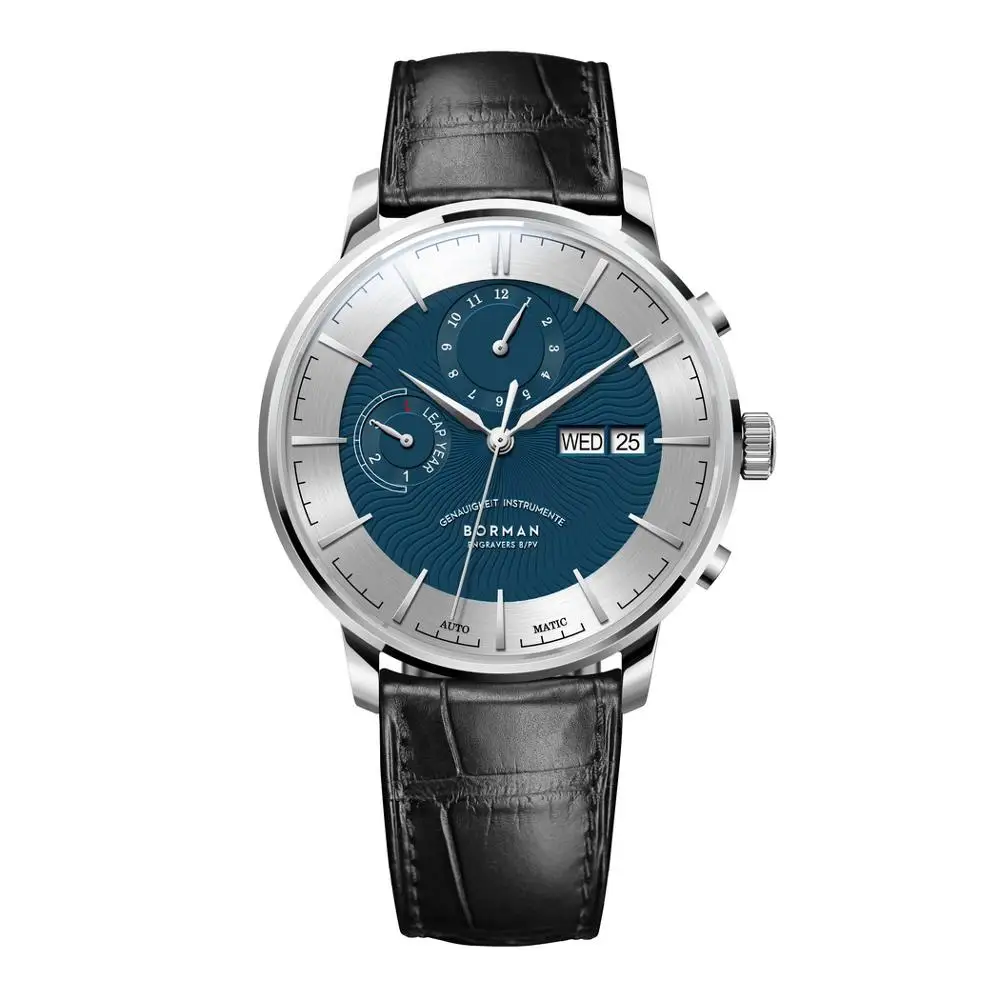 BORMAN Automatic Watch For Men Luxury Mens Watches Mechanical Wristwatches Sapphire Fashion Clock Leap Year Month Week Date
BORMAN Automatic Watch For Men Luxury Mens Watches Mechanical Wristwatches Sapphire Fashion Clock Leap Year Month Week Date