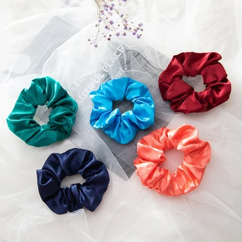 50 Pieces Elastic Hair Ties Silk, Ladies Girls Hair Elastic Bands Hair Bands Hair Band Colorful For Ponytails 
50 Pieces Elastic Hair Ties Silk, Ladies Girls Hair Elastic Bands Hair Bands Hair Band Colorful For Ponytails