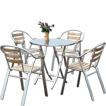 Outdoor aluminum chair folding table economical leisure stainless steel dining back single
Outdoor aluminum chair folding table economical leisure stainless steel dining back single