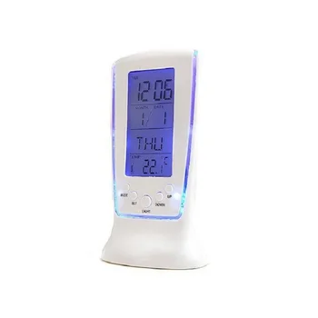 Electronic Digital Thermometer Hygrometer Clock Lcd Press Screen Temperature Humidity Indoor Backlight
Electronic Digital Thermometer Hygrometer Clock Lcd Press Screen Temperature Humidity Indoor Backlight