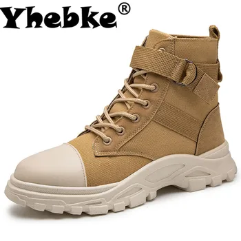 Yhebke Men's Winter Shoes Warm with Fur Fashion Snow Martin Boots Leather High Top Footwear Casual Retro High Quality Sneakers
Yhebke Men's Winter Shoes Warm with Fur Fashion Snow Martin Boots Leather High Top Footwear Casual Retro High Quality Sneakers