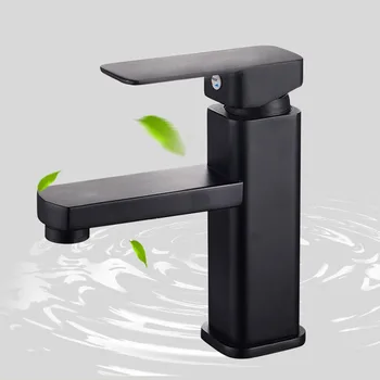 Black faucet Zinc alloy Paint Faucet Bathroom Basin Faucets Blacked Hot Cold Mixer Tap Single Hole
Black faucet Zinc alloy Paint Faucet Bathroom Basin Faucets Blacked Hot Cold Mixer Tap Single Hole