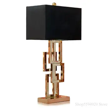 Postmodern Simple Luxurious Craft Table Lamp Creative Individual Led Desk Lamp Soft-fitting Model Room Living Room Table Lamp
Postmodern Simple Luxurious Craft Table Lamp Creative Individual Led Desk Lamp Soft-fitting Model Room Living Room Table Lamp