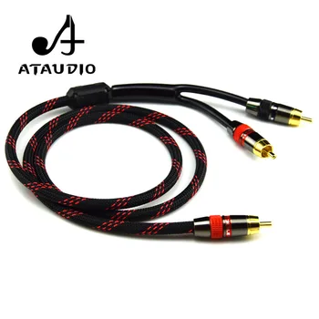 ATAUDIO HIFI Single RCA to Dual RCA Subwoofer audio cable Pure Copper One Sub-2 Splitter Y RCA Cable
ATAUDIO HIFI Single RCA to Dual RCA Subwoofer audio cable Pure Copper One Sub-2 Splitter Y RCA Cable