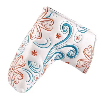 Waterproof PU Golf Putter Cover Leather Delicate Embroidered Leaf Club Mallet NEW
Waterproof PU Golf Putter Cover Leather Delicate Embroidered Leaf Club Mallet NEW