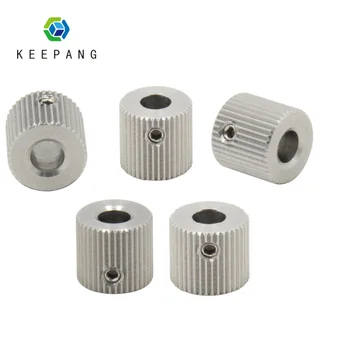 KeePang 10PCS MK7 MK8 Wheel Pulley Gears 3D Printer Parts 40 Teeth Bore 5mm Stainless Steel Feeder Pulley For MK8 MK7 Extruder
KeePang 10PCS MK7 MK8 Wheel Pulley Gears 3D Printer Parts 40 Teeth Bore 5mm Stainless Steel Feeder Pulley For MK8 MK7 Extruder