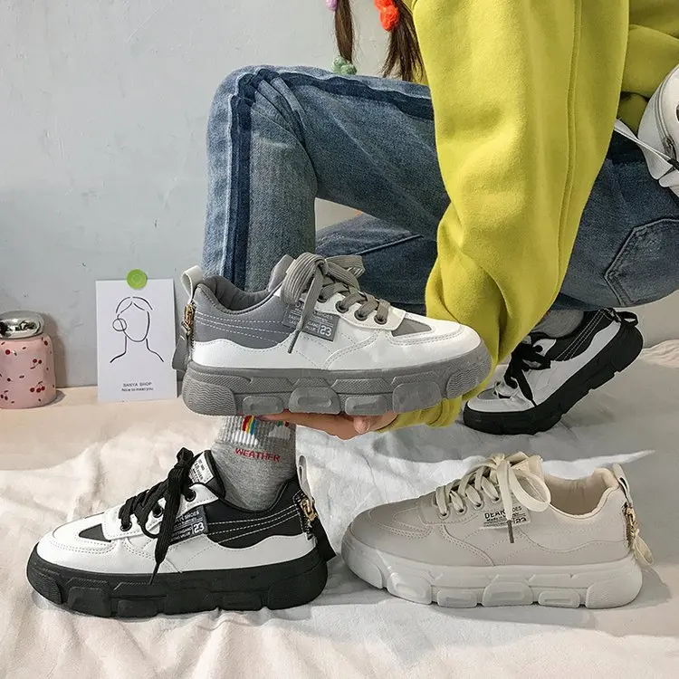 2020 New Style White Shoes Women's Versatile INS Trendy Shoes Network Red Fire Spring Thick Bottomed Korean-style Students Platf
2020 New Style White Shoes Women's Versatile INS Trendy Shoes Network Red Fire Spring Thick Bottomed Korean-style Students Platf