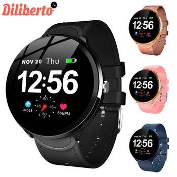 Diliberto V12 Full Touch Tempered Glass Screen Smart Watch Waterproof Heart Rate Monitoring Blood Pressure for Men Women
Diliberto V12 Full Touch Tempered Glass Screen Smart Watch Waterproof Heart Rate Monitoring Blood Pressure for Men Women